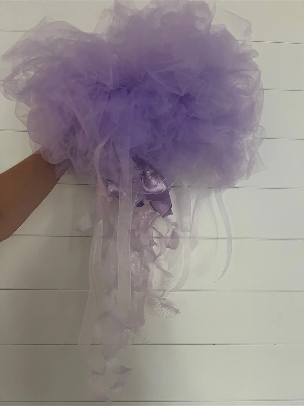 Purple Jellyfish Tutu Halloween Costume 200 LED Lights